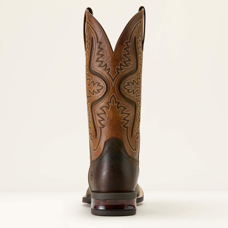 Captivate Wide Square Toe Cowboy Boot Heel