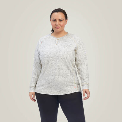 FR Air Henley Top Front Plus