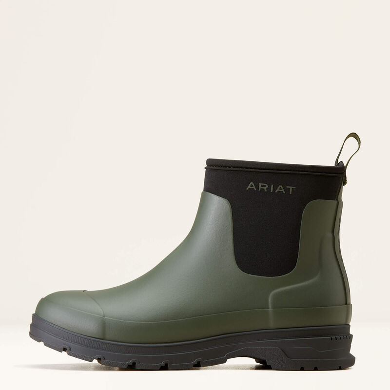 Kelmarsh Shortie Rubber Boot Side