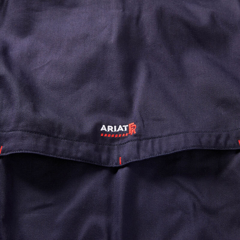 FR Solid Vent Work Shirt Image 4 of 3