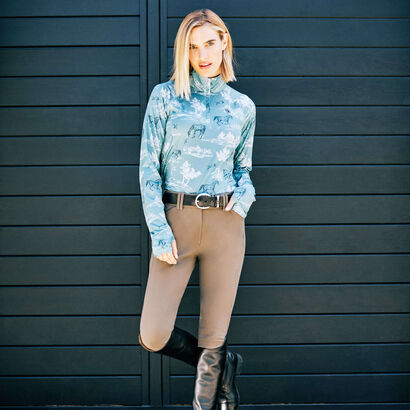 Tri Factor Grip Knee Patch Breech Lifestyle