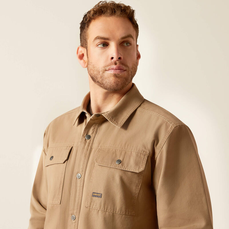 Rebar Canvas Shirt Jacket 01