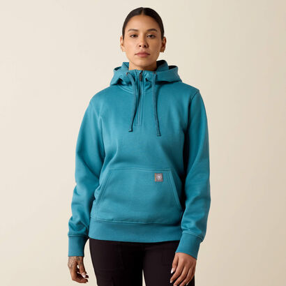 Rebar Skill Set 1/2 Zip Hoodie Front