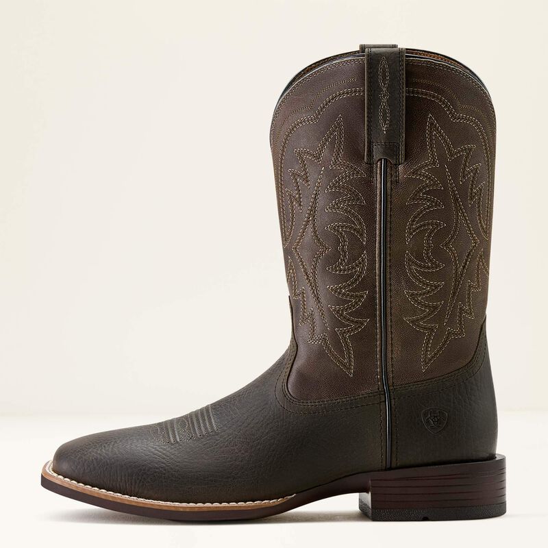 Ryden Ultra Wide Square Toe Cowboy Boot Side