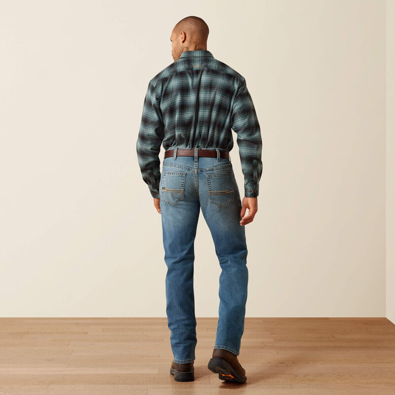 Rebar M2 Traditional Relaxed Rail DuraStretch Boot Cut Jeans 02