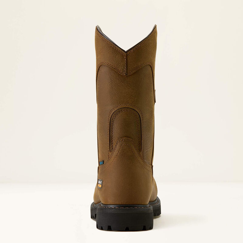Longview Shock Shield Waterproof Composite Toe Work Boot Heel