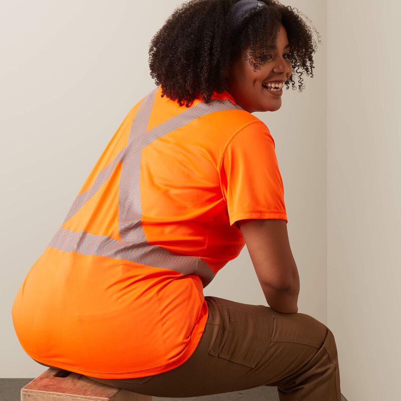 Rebar Hi-Vis ANSI T-Shirt Back Plus