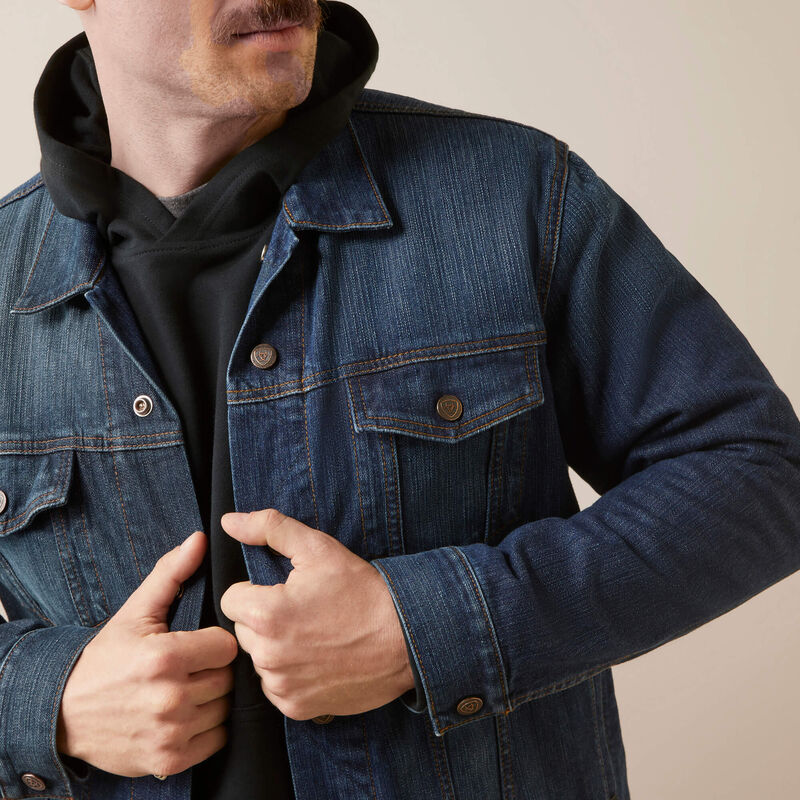 FR DuraStretch Trucker Jacket Image 4 of 6