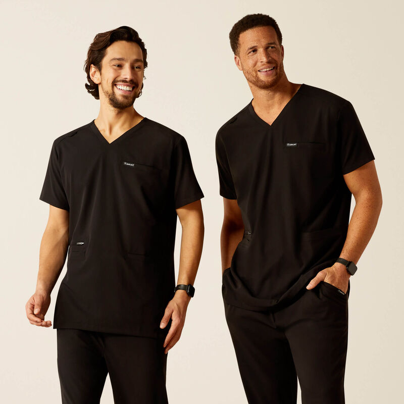 Derham 6 Pocket Scrub Top 03