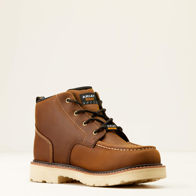 Rebar Lift Chukka Waterproof Work Boot Medial