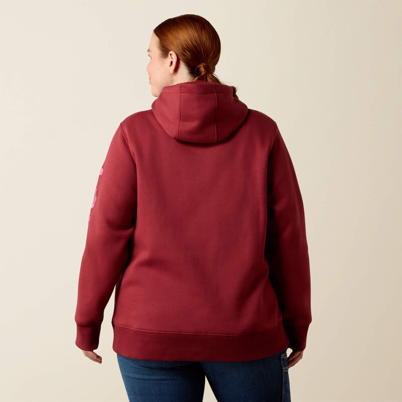 Rebar Workman Graphic Hoodie Back Plus