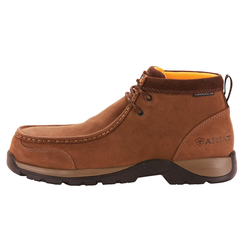 Edge LTE Moc Composite Toe Work Boot Side