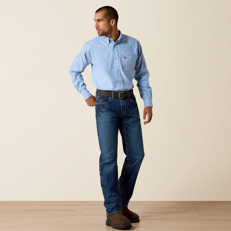 FR M3 Loose Basic Stackable Straight Leg Jean Full