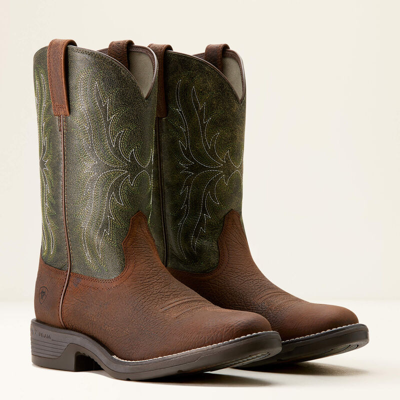Ridgeback Round Toe Cowboy Boot Pair