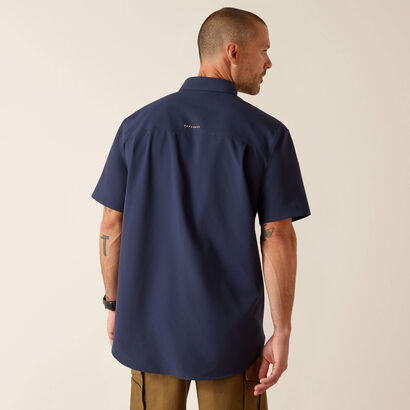 Rebar Made Tough 360 Airflow Work Shirt Back