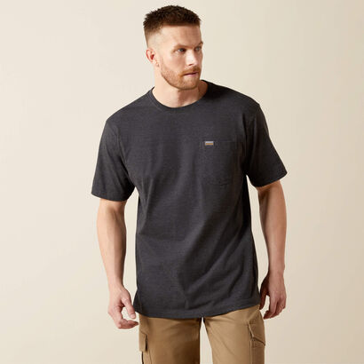 Rebar Cotton Strong Standard Pocket T-Shirt Front