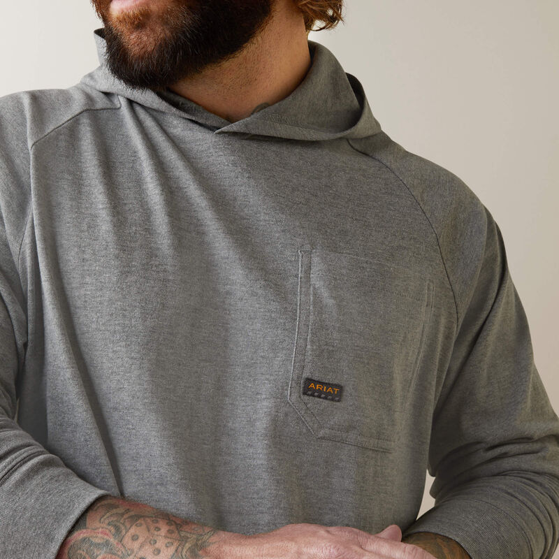 Rebar Cotton Strong Hooded T-Shirt 01