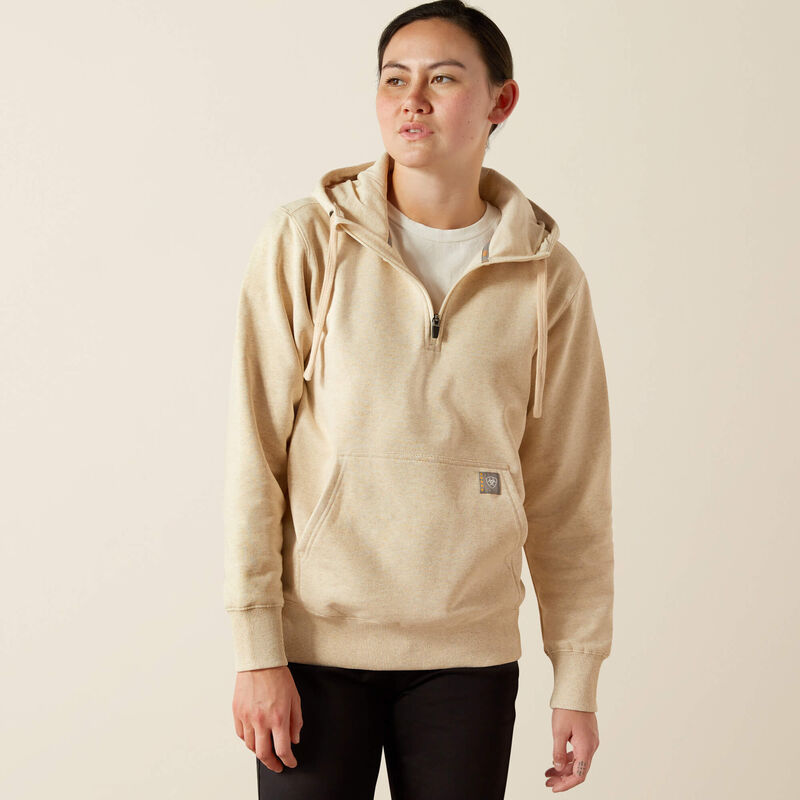 Rebar Skill Set 1/2 Zip Hoodie Front