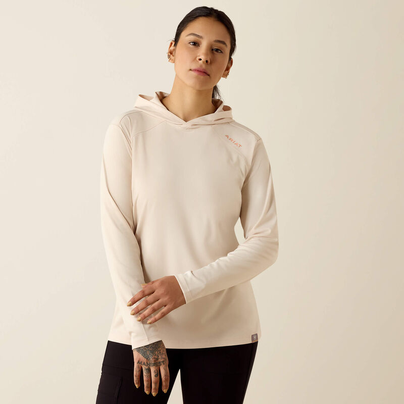 Rebar Sunblocker Hooded T-Shirt Front