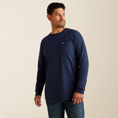 Rebar Cotton Strong Standard Pocket T-Shirt Front
