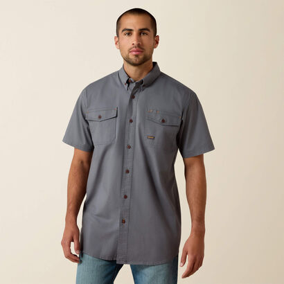 Rebar Made Tough DuraStretch Work Shirt Front