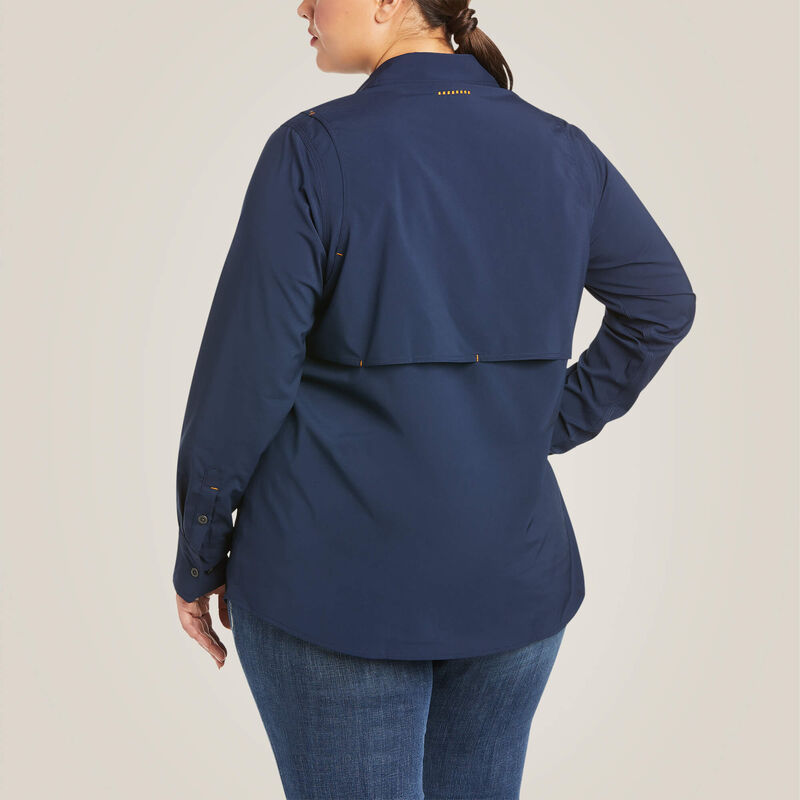 Rebar Made Tough VentTEK DuraStretch Work Shirt Back Plus