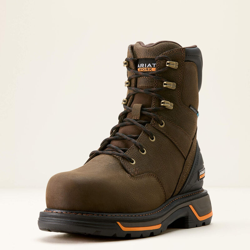 Big Rig 8" Waterproof Composite Toe Work Boot 3-4 Front