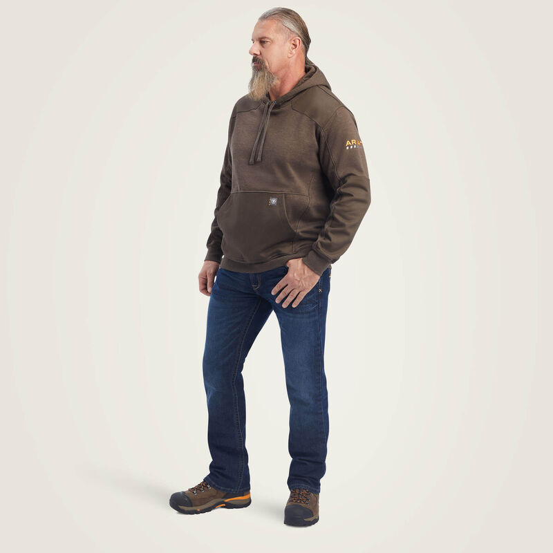 Rebar Workman DuraCanvas Hoodie Full