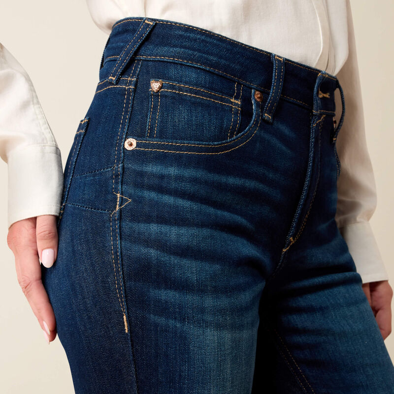 R.E.A.L. High Rise Ballary Boot Cut Jean 01