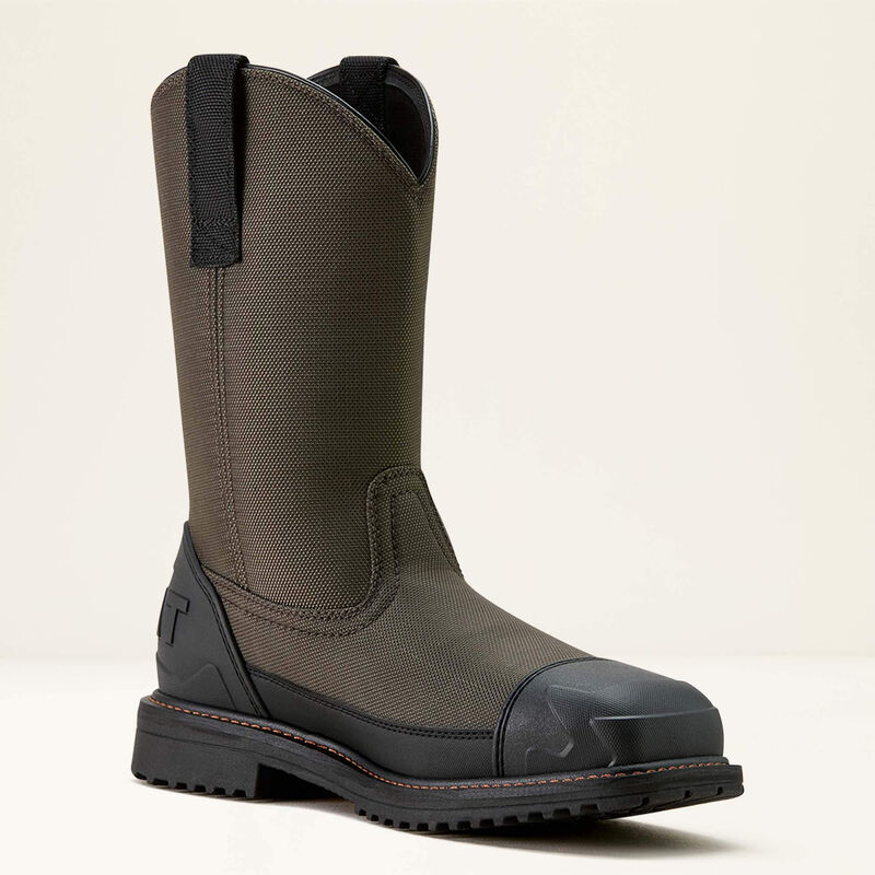 RigTEK Wildcat Pull-On CSA Waterproof Wide Square Toe Composite Toe Work Boot Medial
