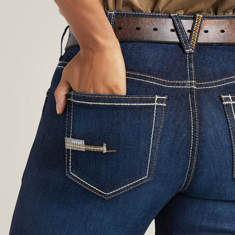 Rebar Perfect Rise Work Flex Riveter Slim Leg Jean 02