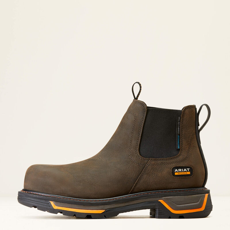 Big Rig Chelsea Waterproof Composite Toe Work Boot Side