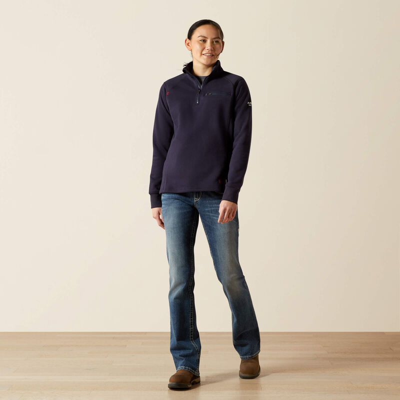 FR Rev 1/4 Zip Top Full
