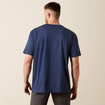 Rebar Cotton Strong Standard Pocket T-Shirt Back