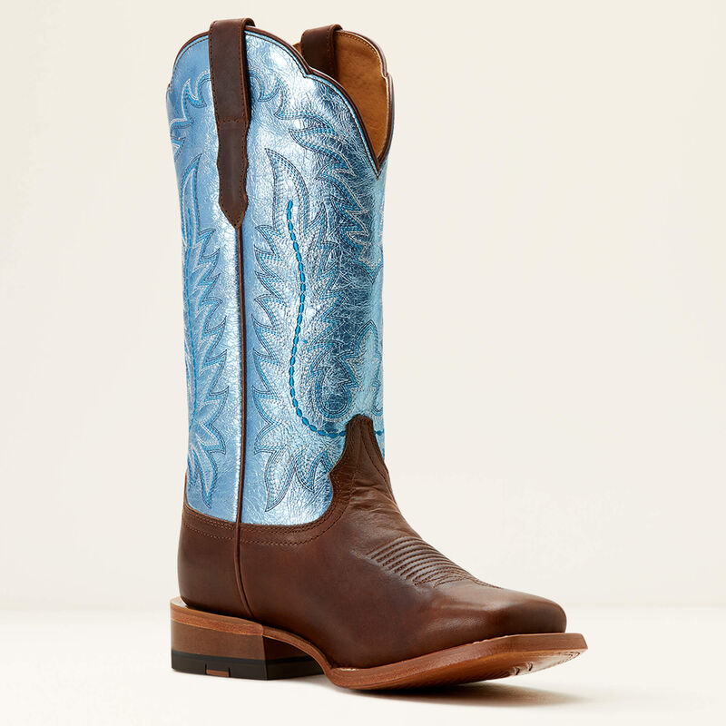 Frontier Tilly Wide Square Toe Western Boot Medial