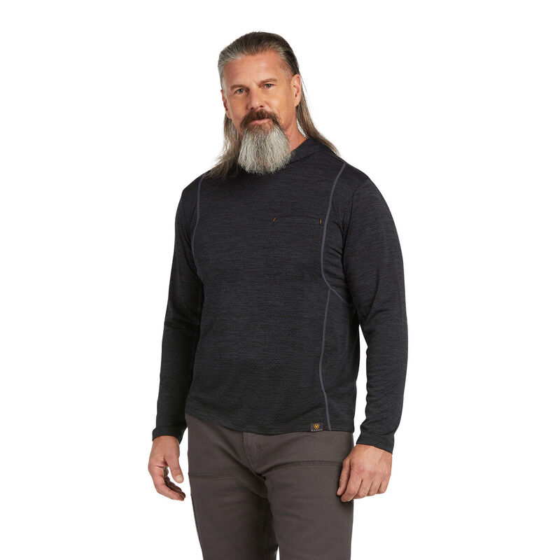 Rebar Evolution Hooded Sun Shirt Front