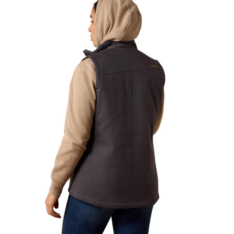 Rebar DuraCanvas Insulated Vest Back