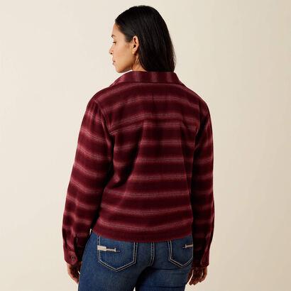 Rebar Heavy Flannel Work Shirt Back
