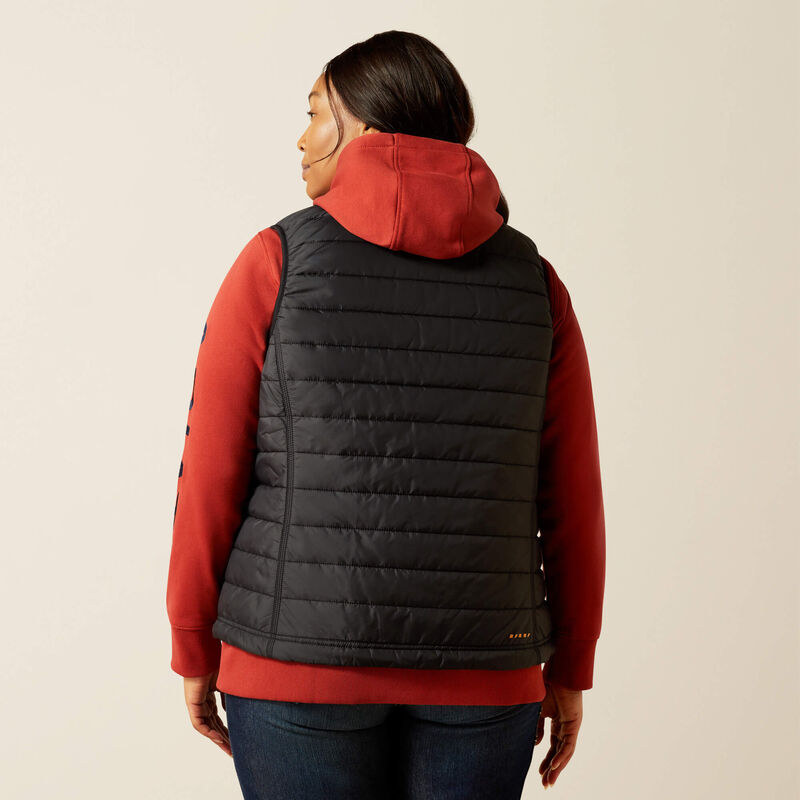 Rebar Cordura Ripstop Lightweight Insulated Vest Back Plus