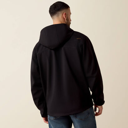 Rebar Durastretch Utility Softshell Hoodie Back