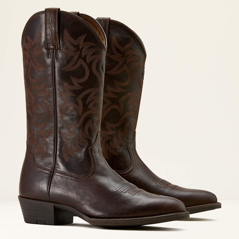 Heritage R Toe Western Boot Pair