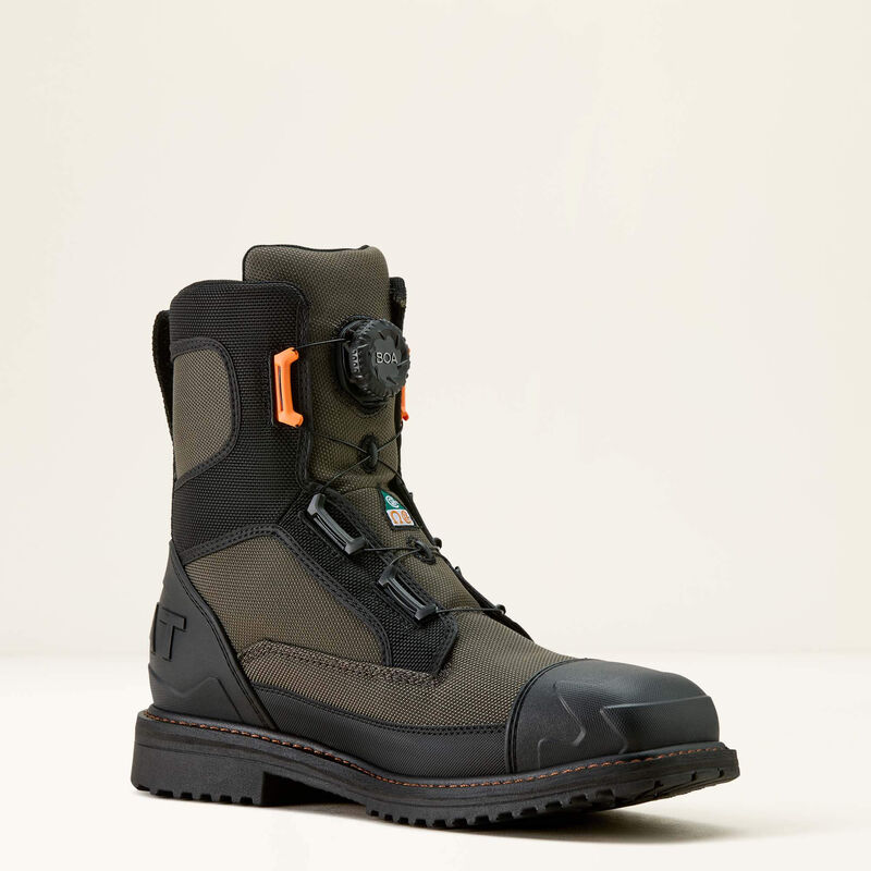 RigTEK Wildcat BOA 8" CSA Waterproof Wide Square Toe Composite Toe Work Boot Medial