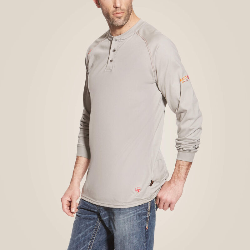 FR Henley Top Front