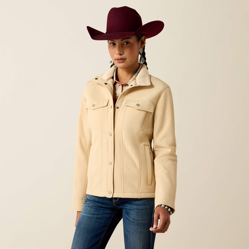 Berber Back Softshell Jacket 01