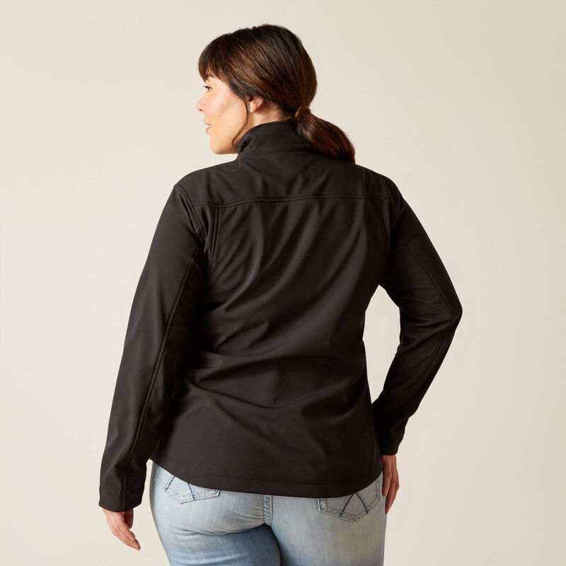 New Team Softshell Jacket Back Plus