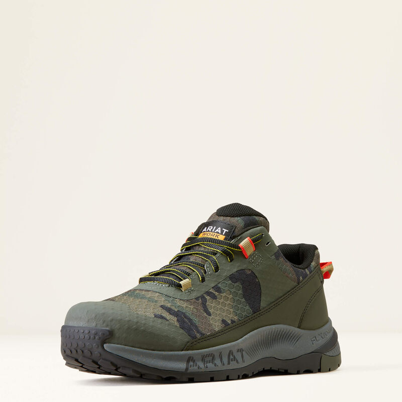 Outpace Shift Composite Toe Work Shoe 3-4 Front