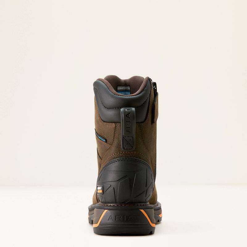 Big Rig 8" Waterproof Composite Toe Work Boot Heel