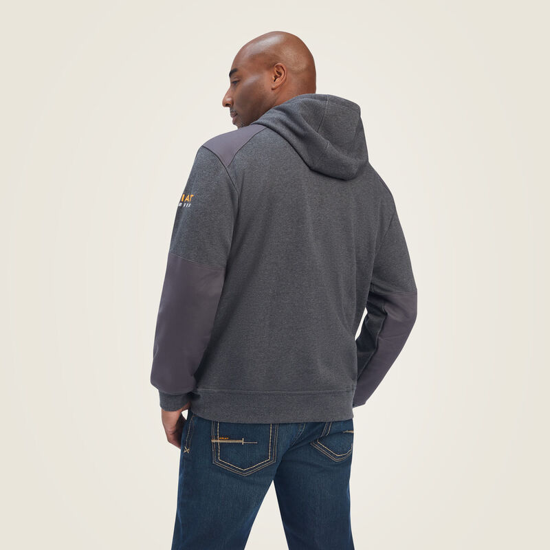 Rebar Workman DuraCanvas Hoodie Back