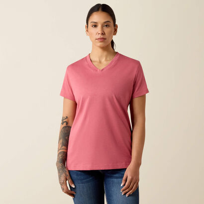 Rebar Cotton Strong Standard V-Neck T-Shirt Front