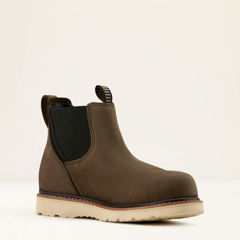 Rebar Wedge Chelsea Waterproof Composite Toe Work Boot Medial